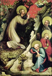 Jesus in the Garden of Gethsemane, from the Trebon Altarpiece